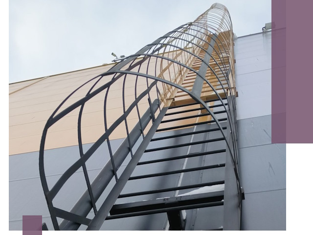 Изготовление и монтаж пожарных лестниц в Твери профессионально