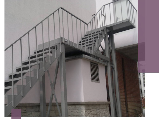 Монтаж пожарных лестниц под ключ в Твери с гарантией качества