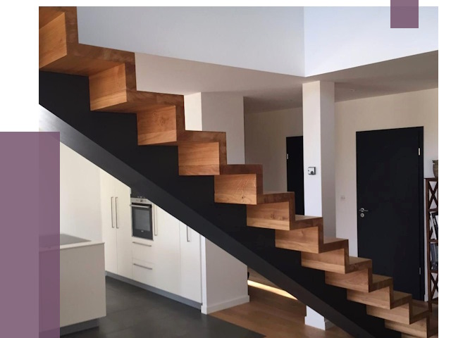 Изготовление деревянных лестниц в Твери от 92395 руб. | ПРОЛЁТ-Твр