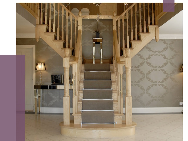 Монтаж деревянных лестниц в Твери от 8098 руб. 