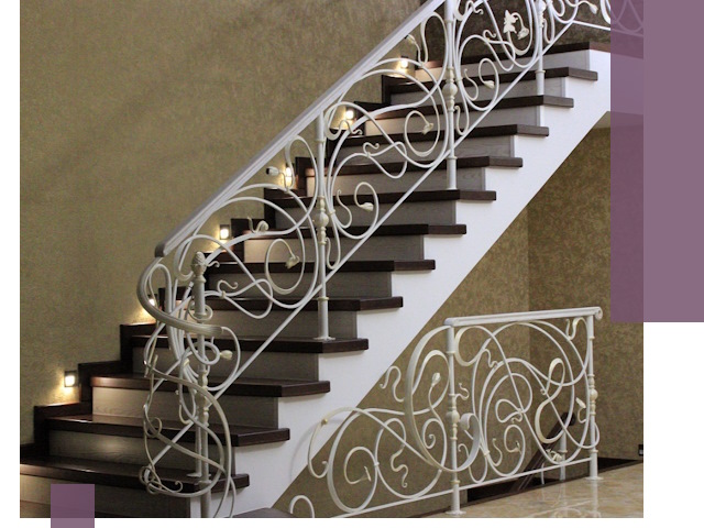 Кованые лестницы под ключ в Твери — изготовление и монтаж
