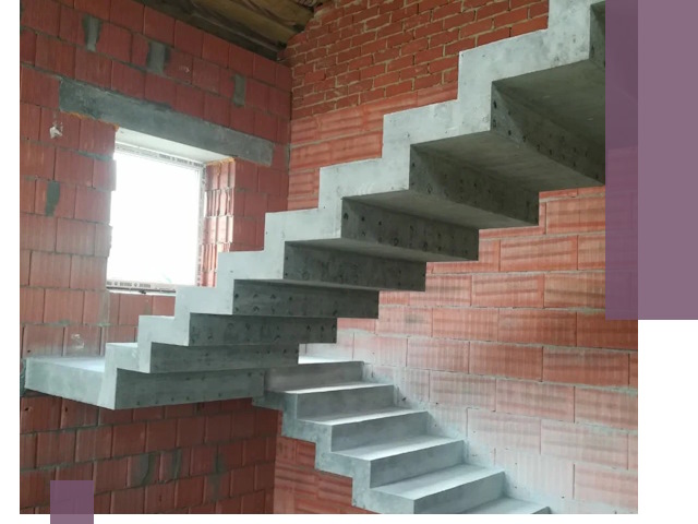 Бетонные лестницы под ключ в Твери: монтаж, демонтаж, ремонт