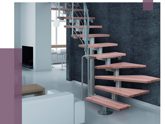 Модульные лестницы в Твери от 17936 руб. — купить в ПРОЛЁТ-Твр