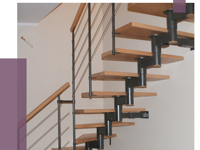 Изготовление модульных лестниц в Твери от 12229 руб. 
