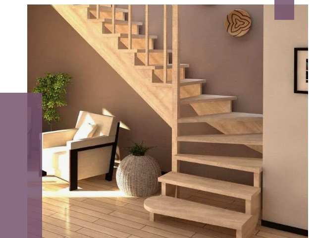 Изготовление Г-образных лестниц в Твери от 20110 руб. 