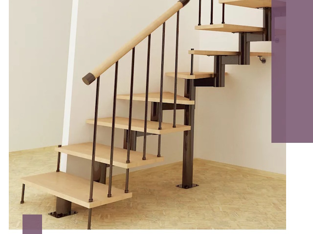 Монтаж лестниц на больцах в Твери — быстро и надежно