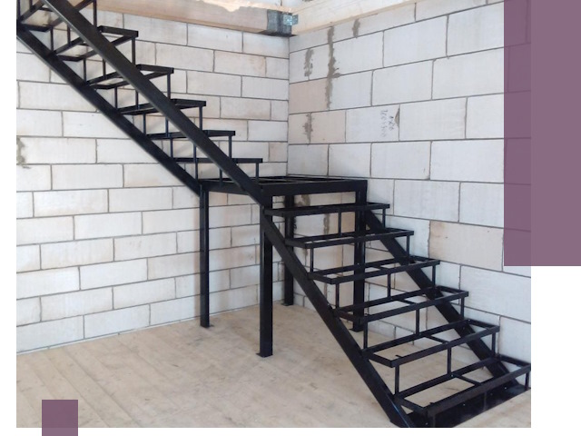 Лестницы на металлокаркасе под ключ в Твери — изготовление и монтаж