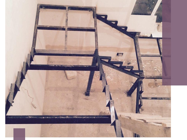 Монтаж лестниц на металлокаркасе в Твери быстро и качественно