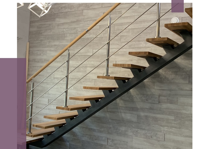 Изготовление лестниц на монокосоуре в Твери от 80982 руб. 