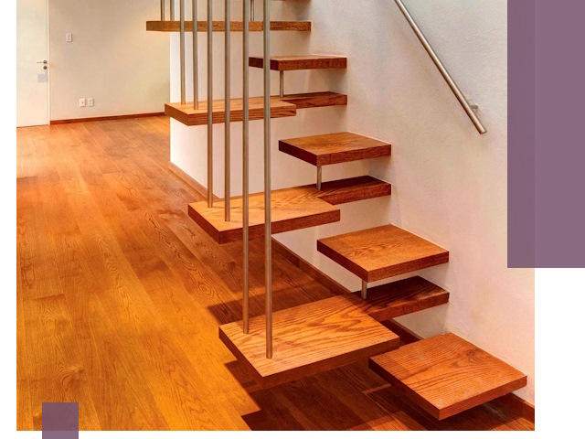 Лестницы «гусиный шаг» на заказ в Твери для узких пространств