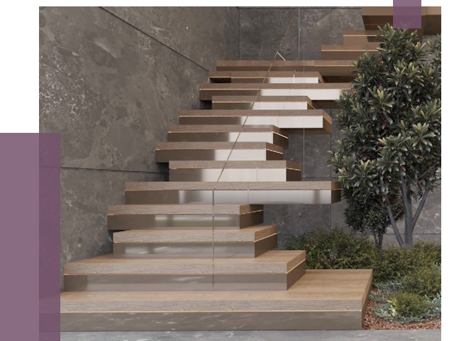 Современные лестницы в Твери от 14675 руб. | ПРОЛЁТ-Твр