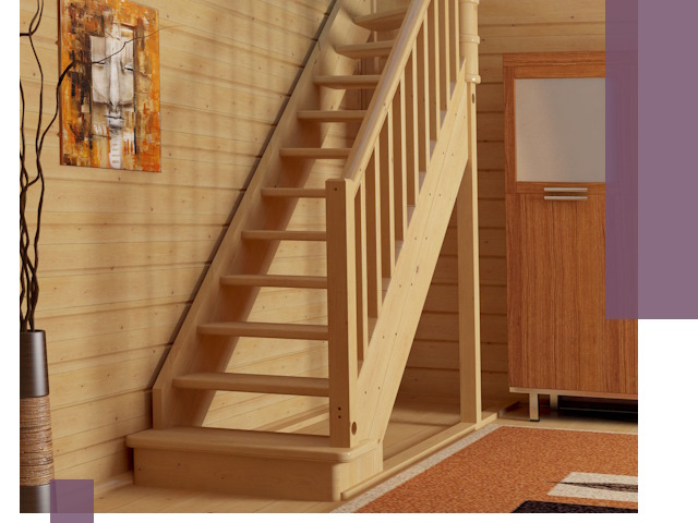 Лестницы эконом класса под ключ в Твери — недорого и быстро