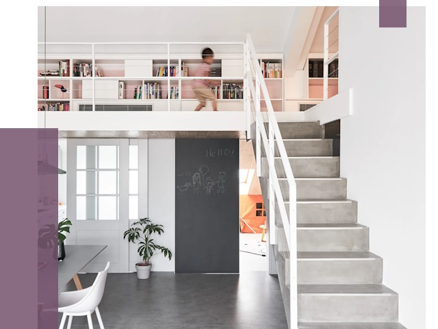 Лестницы для двухуровневой квартиры в Твери от 187508 руб. | ПРОЛЁТ-Твр