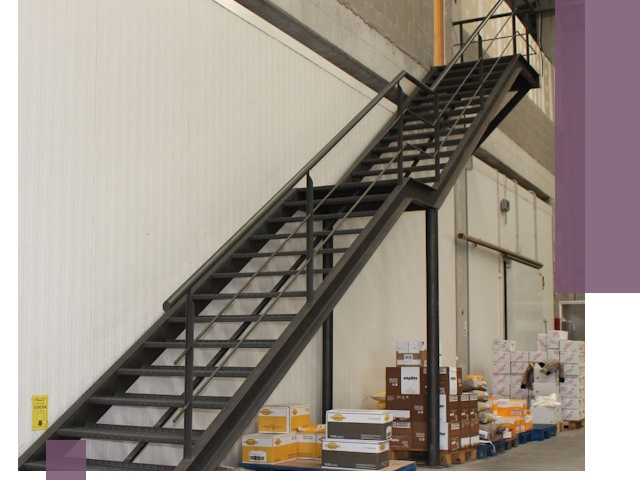 Лестницы для производства в Твери — изготовление и монтаж