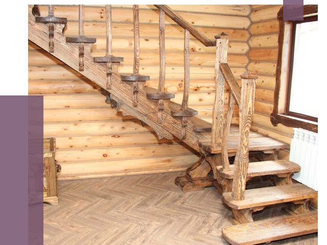 Лестницы в баню в Твери от 20327 руб. — изготовление | ПРОЛЁТ-Твр