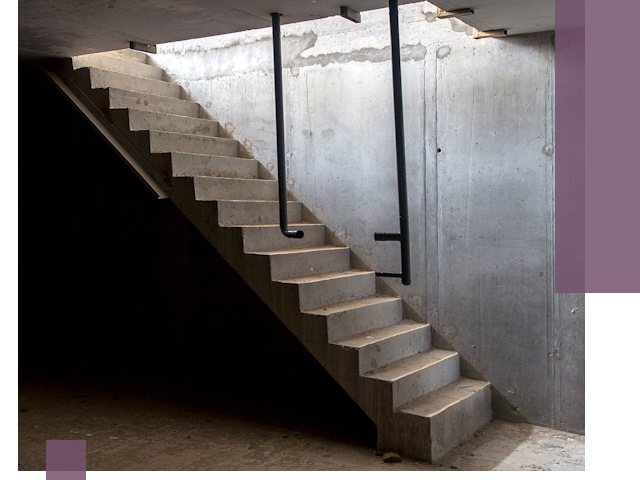 Изготовление и монтаж лестниц в подвале в Твери