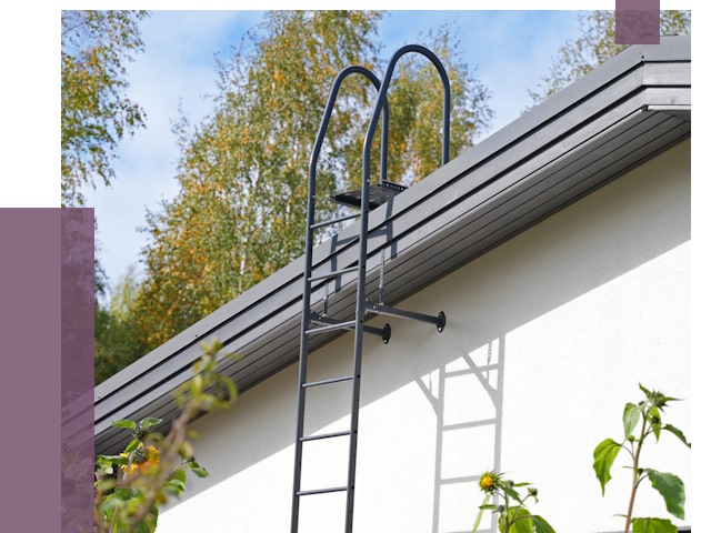 Лестницы на крышу в Твери от 20327 руб. — монтаж и монтаж ПРОЛЁТ-Твр