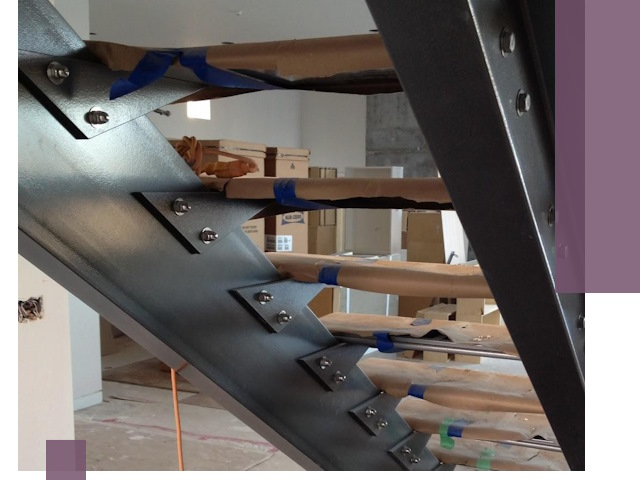 Усиление лестничных конструкций и усиление опор в Твери