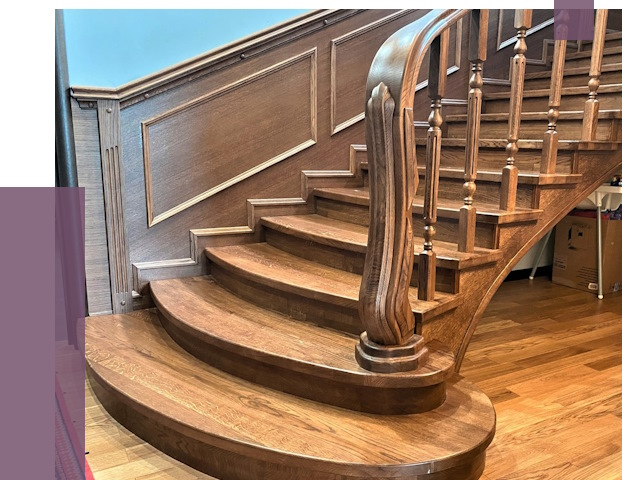 Дубовые лестницы под ключ в Твери от 187508 руб. — ПРОЛЁТ-Твр