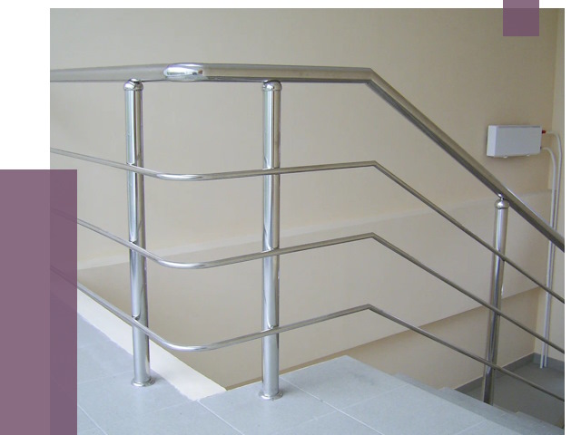 Алюминиевые перила в Твери от 6739 руб. под ключ | ПРОЛЁТ-Твр