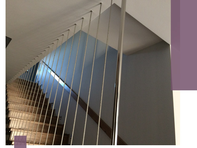 Тросовые перила под ключ в Твери — производство и монтаж