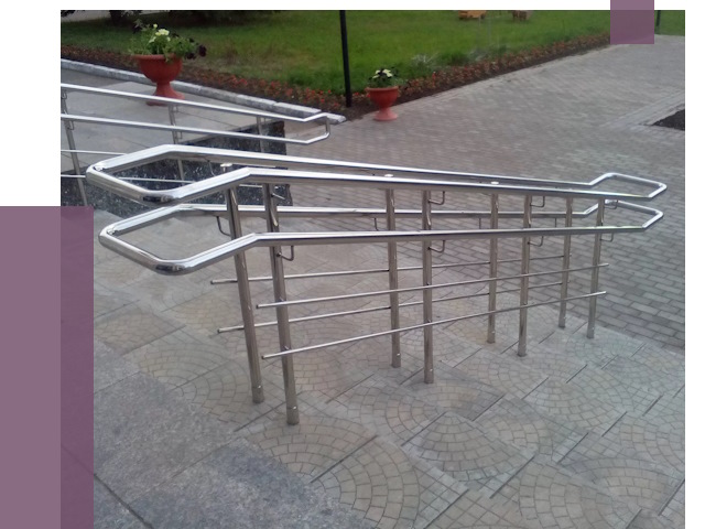 Перила для инвалидов в Твери от 8066 руб. под ключ | ПРОЛЁТ-Твр