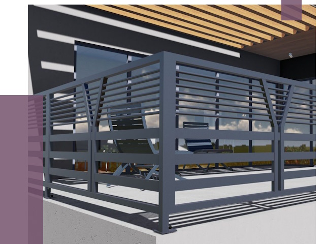 Изготовление балконных ограждений в Твери от 11414 руб. | ПРОЛЁТ-Твр