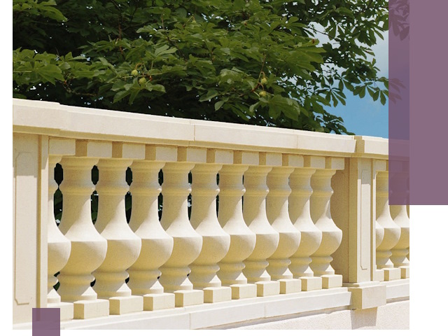 Установка балюстрады в Твери: изготовление и монтаж под ключ