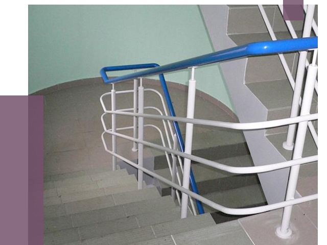 Перила в подъезде в Твери — установка и замена от 7881 руб. | ПРОЛЁТ-Твр