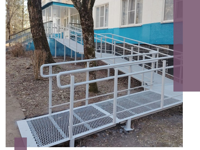 Пандусы под ключ в Твери: изготовление, монтаж и демонтаж