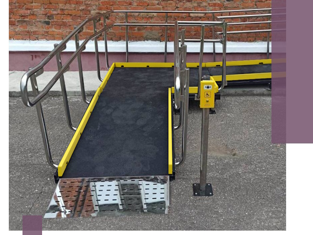 Изготовление наклонных пандусов для инвалидов в Твери