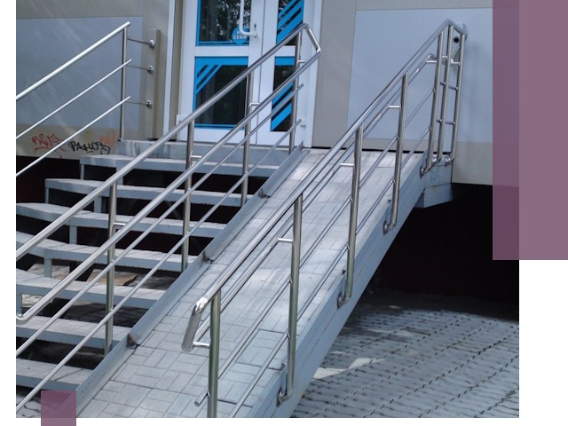 Пандус на крыльцо под ключ в Твери: монтаж и изготовление