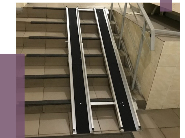 Установка пандуса в подъезд в Твери от 8479 руб. под ключ | ПРОЛЁТ-Твр