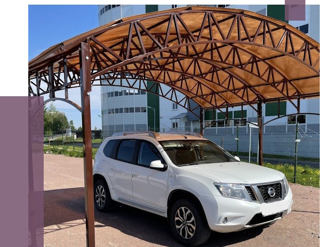 Недорогие навесы в Твери от 45654 руб. | ПРОЛЁТ-Твр