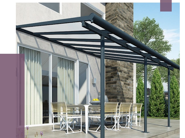 Навесы пристенные в Твери от 9674 руб. — монтаж и установка | ПРОЛЁТ-Твр