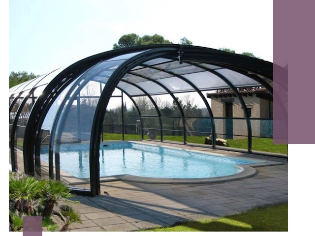 Навесы для бассейна в Твери: изготовление и монтаж под ключ