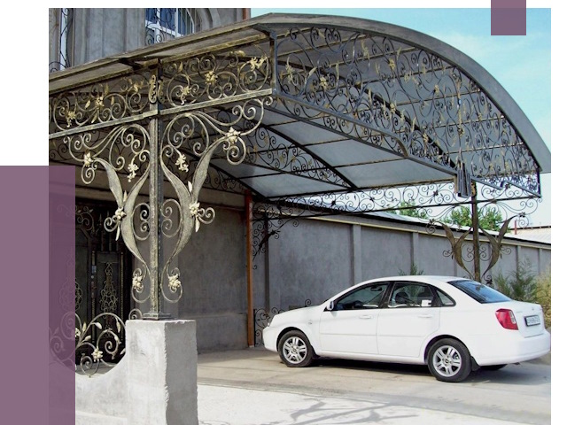 Кованые навесы в Твери от 15490 руб. | ПРОЛЁТ-Твр