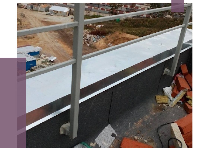 Монтаж парапетов в Твери от 4565 руб.  | ПРОЛЁТ-Твр