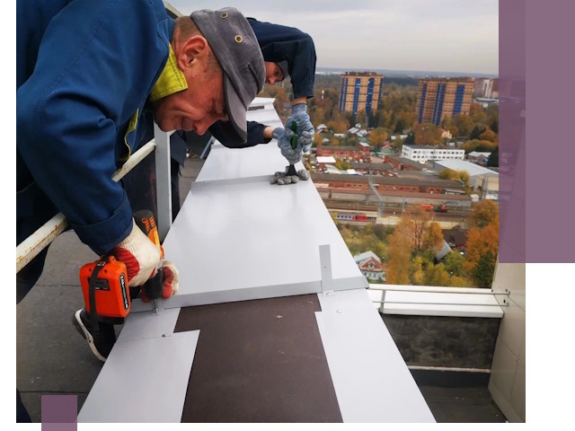 Монтаж парапетов в Твери — установка прочных металлических ограждений