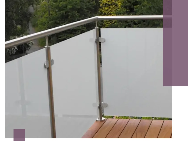 Алюминиевые парапеты для балконов и террас в Твери