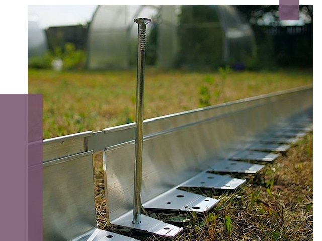 Металлические бордюры для газона в Твери от 4565 руб. | ПРОЛЁТ-Твр