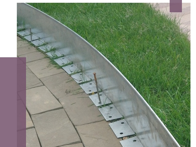 Металлические бордюры для тротуаров в Твери от 9240 руб.