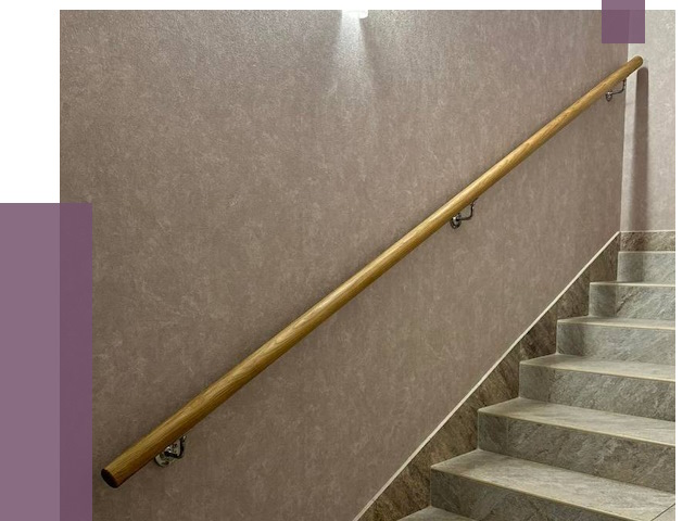 Пристенные поручни в Твери под ключ от 4185 руб. 